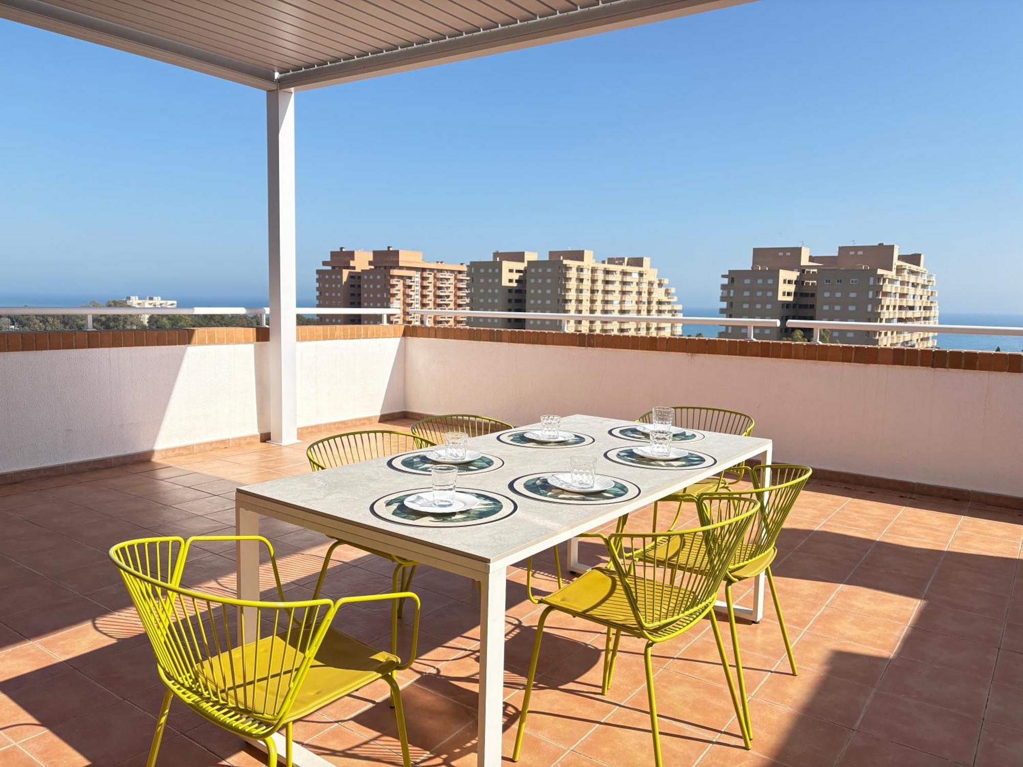 Acv - Torremar-2ª Linea Planta 7 Frontal 4 Apartamento Oropesa del Mar Exterior foto
